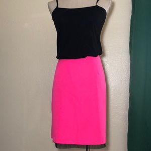 Hot Pink Pencil Skirt